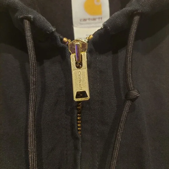 Carhartt Black Hooded Jacket